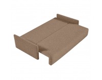 Rozkladacia pohovka s úložným priestorom Zerus - hnedá