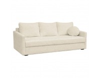 Rozkladacia pohovka s úložným priestorom Zerus - smotanová