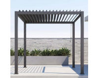 Hliníková bioklimatická pergola Zia 300x300 cm - antracit