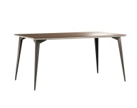 Jedálenský stôl Zoom ZO-S1 - dub Zoom / Savana mat / čierna
