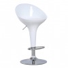 Barová stolička Alba HC-169 New - chróm / biela