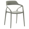 Stohovateľná stolička Alfio - sivá