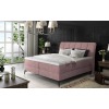 Čalúnená manželská posteľ s úložným priestorom Altama 180 - ružová