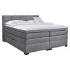 Boxspringová manželská pocketová posteľ April 160x200 cm - sivá Boxspringová manželská pocketová posteľ April 160x200 cm - sivá