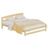 Drevená posteľ s roštom Azra 160x200 cm - prírodná
