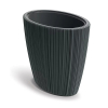 Plastový kvetináč DHOE600419U 59,5 cm - tmavosivá Plastový kvetináč DHOE600419U 59,5 cm - tmavosivá
