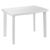 Záhradný stôl Farety - biela