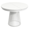 Rozkladací jedálenský stôl Gerdony - biela Rozkladací jedálenský stôl Gerdony - biela