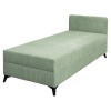 Čalúnená jednolôžková posteľ (váľanda) Isib 90 - zelená