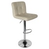 Barová stolička Kandy 2 New - bežová / chróm