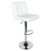 Barová stolička Kandy 2 New - biela / chróm