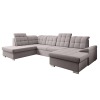 Rohová sedačka U s rozkladom a úložným priestorom Oreo U L - sivobéžová (taupe) Rohová sedačka U s rozkladom a úložným priestorom Oreo U L - sivobéžová (taupe)