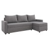 Rohová sedačka s rozkladom Paulita New L/P - sivá