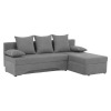 Rohová sedačka s rozkladom Polaris New L/P - sivá