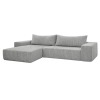 Rohová sedačka s rozkladom Prema Roh Uni L/P - svetlosivá