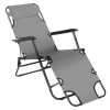 Záhradné lehátko Reged - sivá