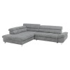 Rohová sedačka s rozkladom Sana Roh L - sivá