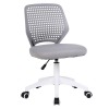 Kancelárska stolička Satoz - sivá / biela 