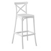 Barová stolička Savita Typ 2 - biela