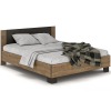 Manželská posteľ s roštom Verify LB-140 140x200 cm - dub april / wenge